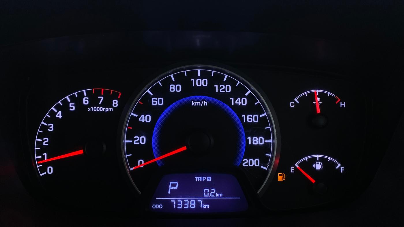 2016 Hyundai Grand i10 ASTA AT 1.2 KAPPA VTVT, Petrol, Automatic, 73,423 km, Odometer Image