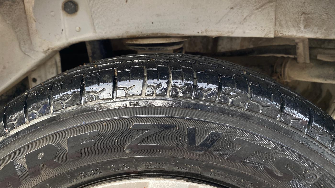 2017 Maruti Alto 800 LXI, Petrol, Manual, 40,507 km, Left Rear Tyre Tread