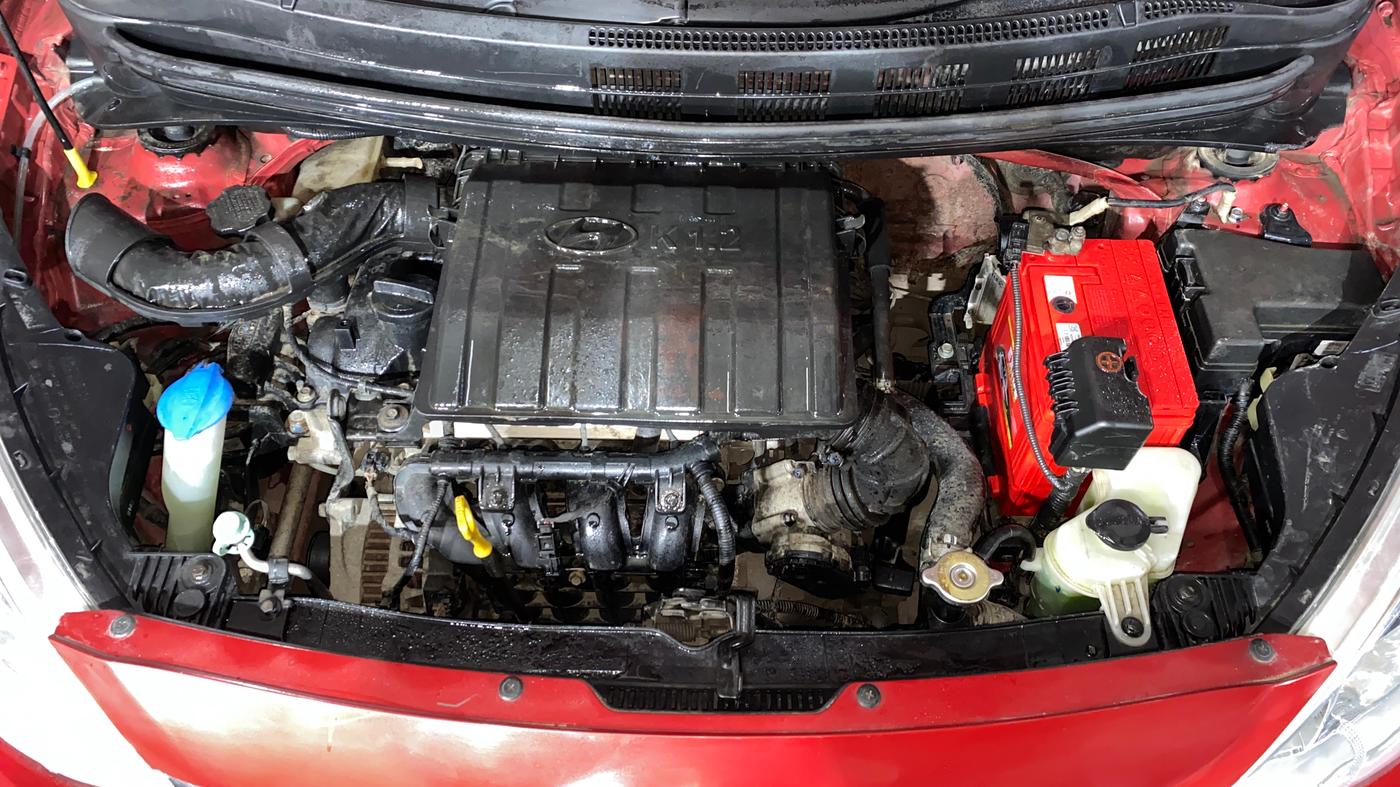 2018 Hyundai Grand i10 MAGNA 1.2 KAPPA VTVT, Petrol, Manual, 29,066 km, Engine View
