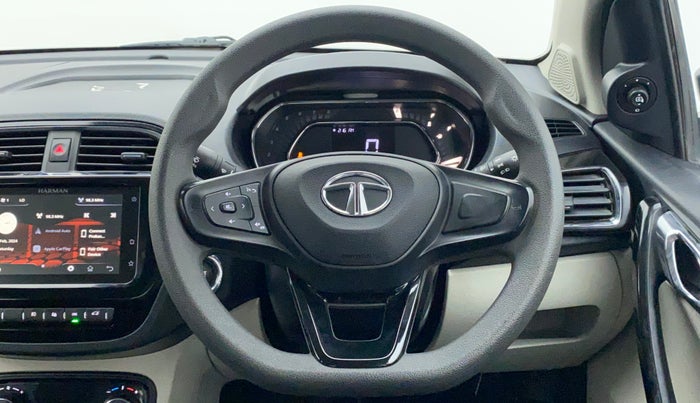 2022 Tata TIGOR XZ PLUS CNG, CNG, Manual, 18,790 km, Steering Wheel Close Up