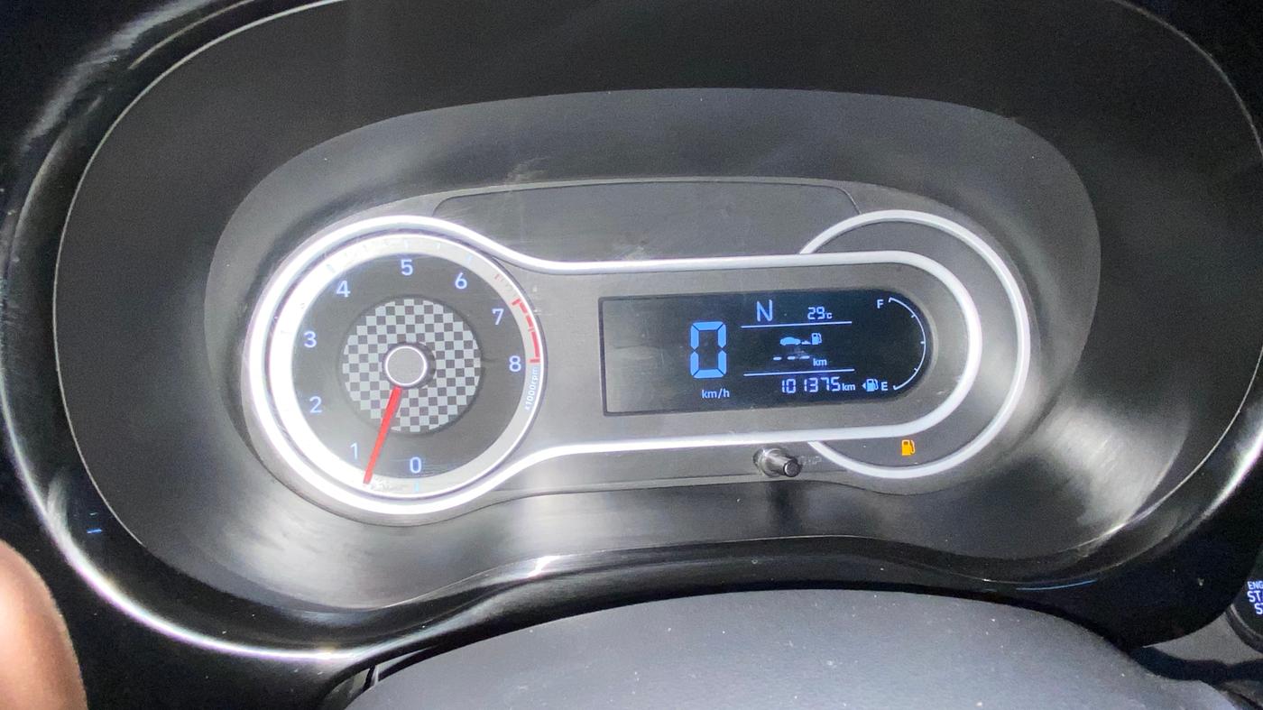 2021 Hyundai AURA SX PLUS 1.2 AMT, Petrol, Automatic, 1,01,354 km, Odometer Image