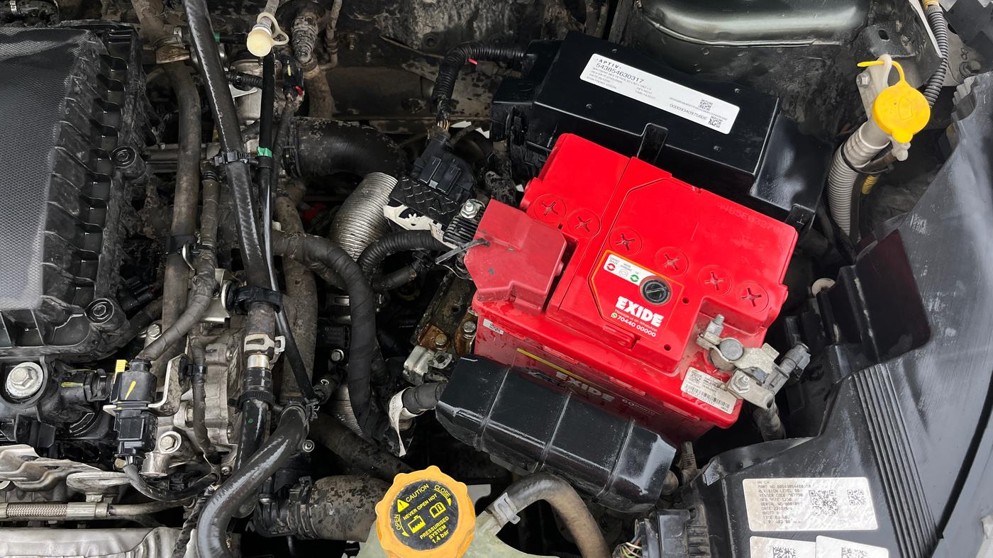 2020 Tata NEXON XZ PLUS (O) PETROL, Petrol, Manual, 41,846 km, Engine View - Left