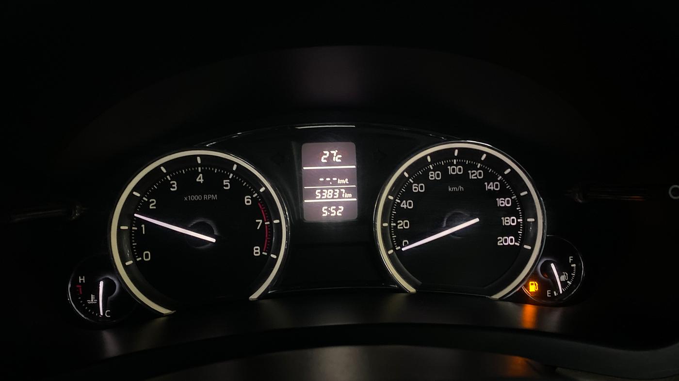 2018 Maruti Ciaz DELTA 1.4 MT PETROL, Petrol, Manual, 53,827 km, Odometer Image