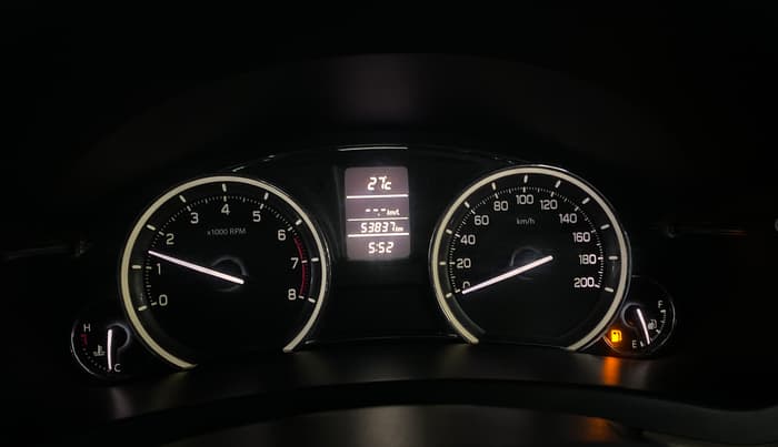 2018 Maruti Ciaz DELTA 1.4 MT PETROL, Petrol, Manual, 53,827 km, Odometer Image