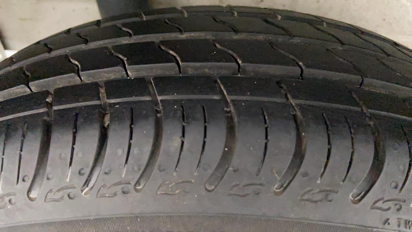 2020 Maruti S PRESSO VXI PLUS AGS, Petrol, Automatic, 6,590 km, Right Rear Tyre Tread