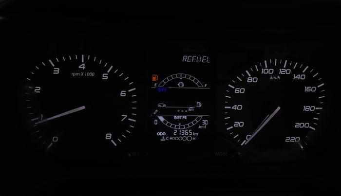 2022 Tata ALTROZ XT PETROL, Petrol, Manual, 21,360 km, Odometer Image