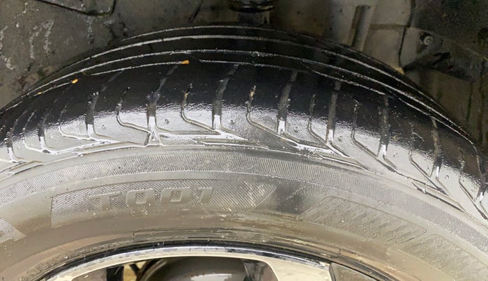 2022 Tata NEXON XZA PLUS (PREMIUM) DIESEL JET, Diesel, Automatic, 71,970 km, Left Rear Tyre Tread