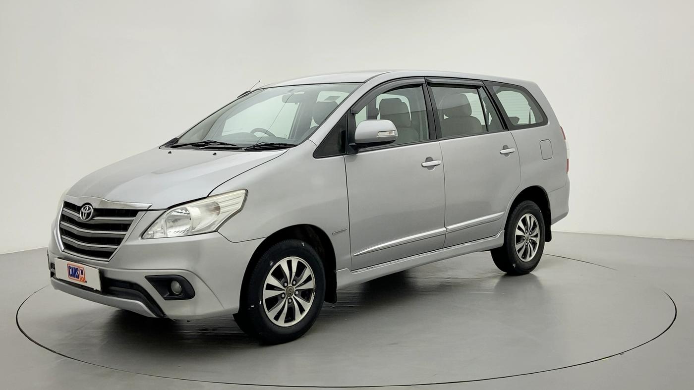 2015 Toyota Innova 2.5 VX 7 STR BS IV, Diesel, Manual, 74,561 km, Left Front Diagonal