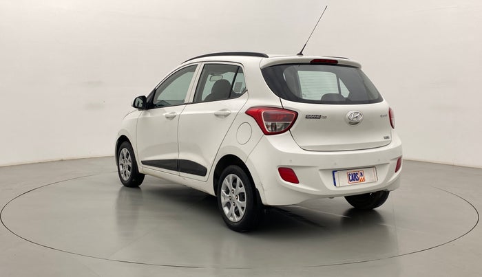 2016 Hyundai Grand i10 SPORTZ 1.2 KAPPA VTVT, Petrol, Manual, 22,982 km, Left Back Diagonal