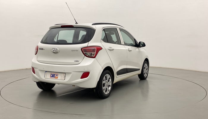 2016 Hyundai Grand i10 SPORTZ 1.2 KAPPA VTVT, Petrol, Manual, 22,982 km, Right Back Diagonal
