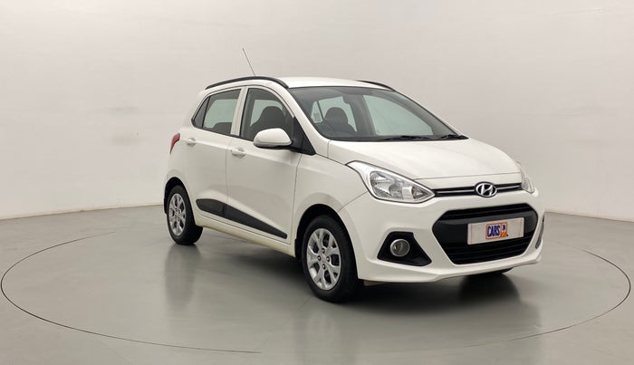 2016 Hyundai Grand i10 SPORTZ 1.2 KAPPA VTVT, Petrol, Manual, 22,982 km, Right Front Diagonal