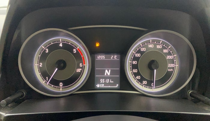 2018 Maruti Dzire ZDI PLUS AMT, Diesel, Automatic, 55,096 km, Odometer Image