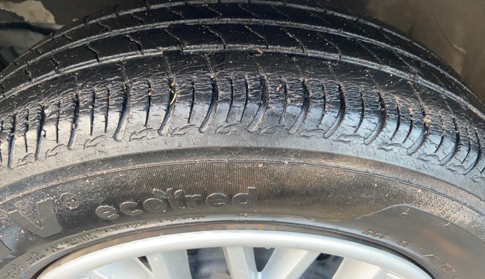 2020 Maruti S PRESSO VXI PLUS AMT, Petrol, Automatic, 45,577 km, Left Front Tyre Tread