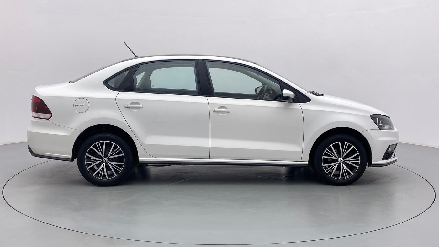 2020 Volkswagen Vento COMFORTLINE 1.0 TSI MT, Petrol, Manual, 65,501 km, Right Side View