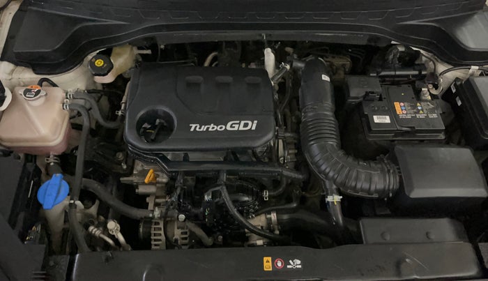 2023 KIA SONET HTX 1.0 IMT, Petrol, Manual, 21,073 km, Engine View