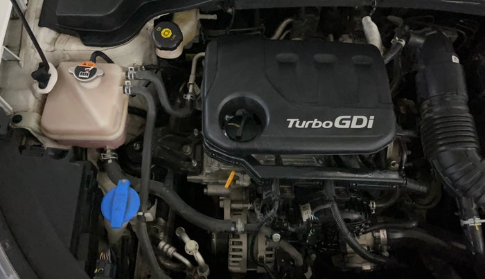 2023 KIA SONET HTX 1.0 IMT, Petrol, Manual, 21,073 km, Engine View - Right