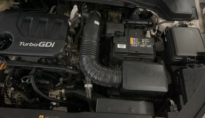 2023 KIA SONET HTX 1.0 IMT, Petrol, Manual, 21,073 km, Engine View - Left