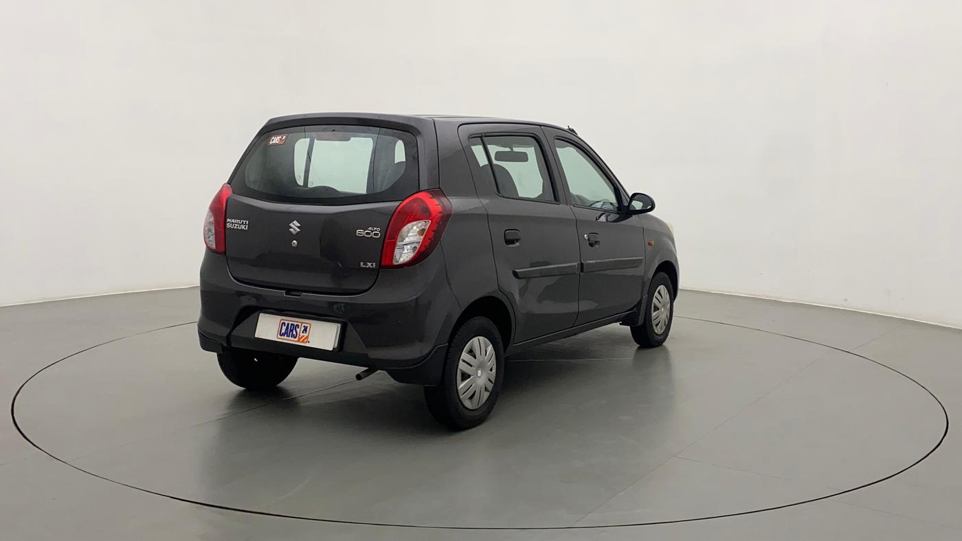 2012 Maruti Alto 800 LXI, Petrol, Manual, 55,876 km, Right Back Diagonal