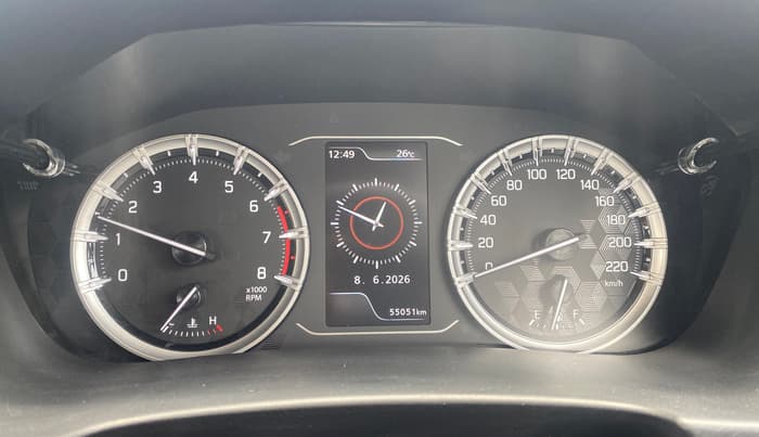 2023 Maruti Grand Vitara SIGMA SMART HYBRID, Petrol, Manual, 55,051 km, Odometer Image