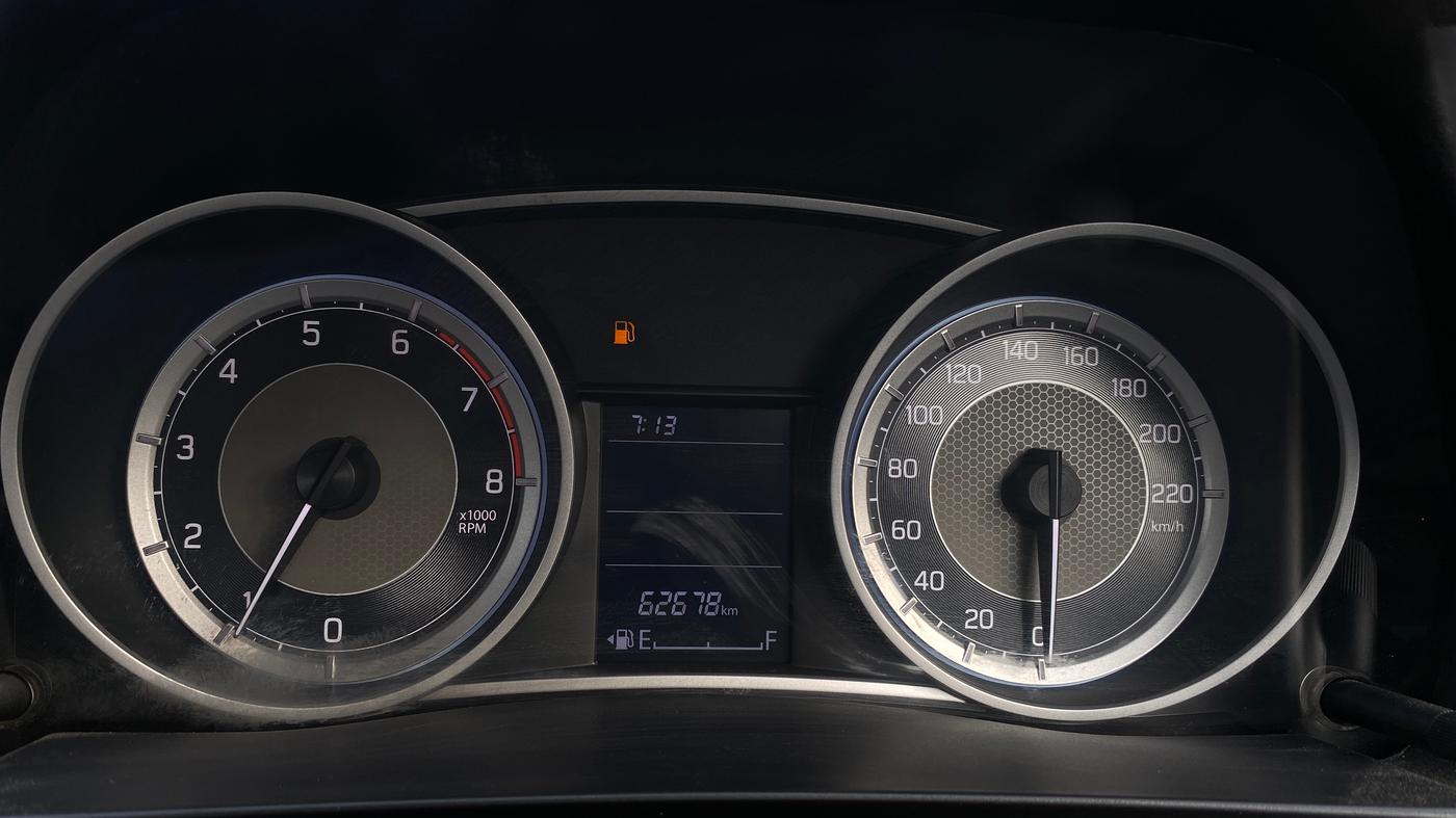 2021 Maruti Dzire VXI, Petrol, Manual, 62,655 km, Odometer Image