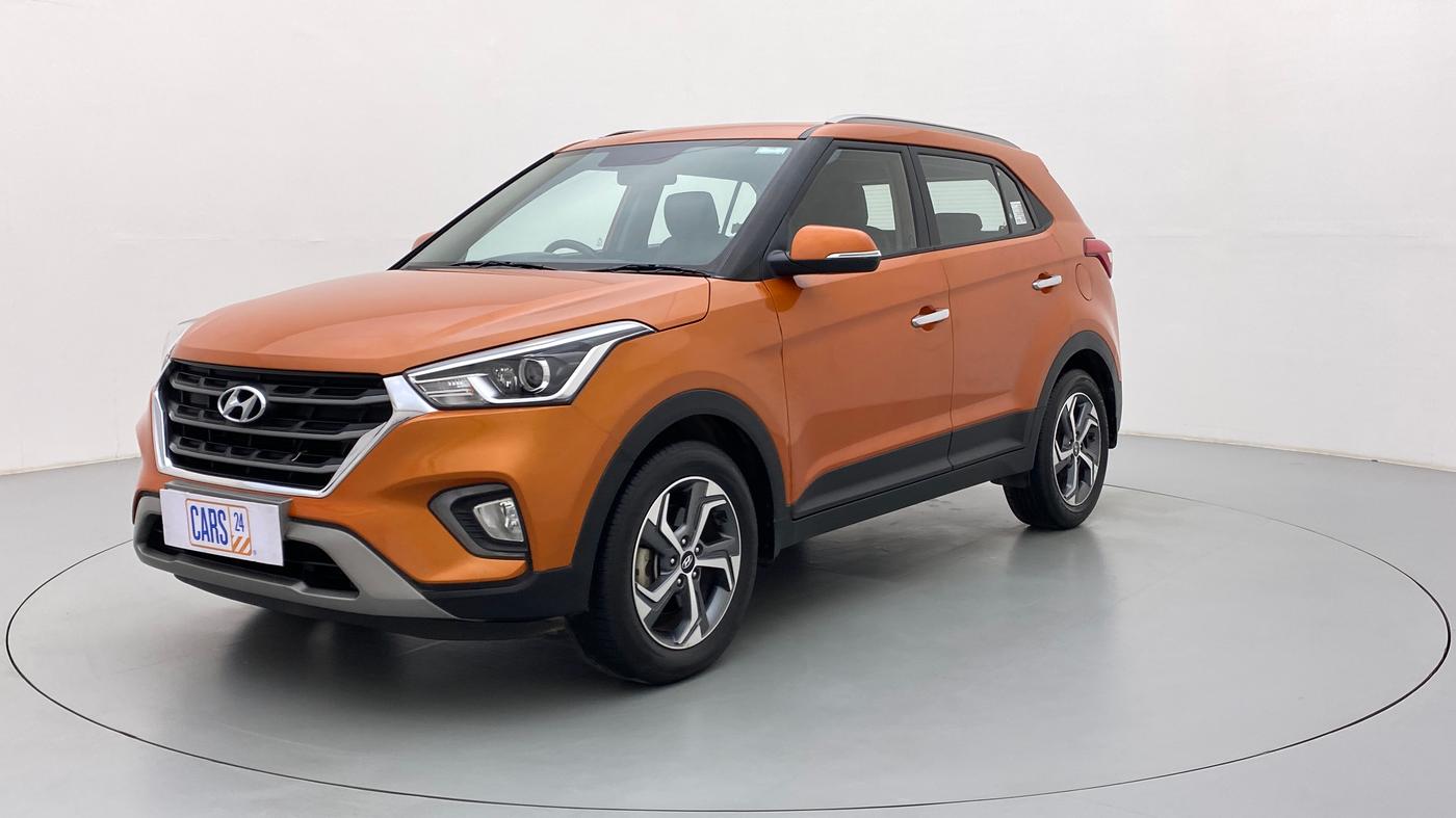 2019 Hyundai Creta 1.6 VTVT SX AUTO, Petrol, Automatic, 16,652 km, Left Front Diagonal