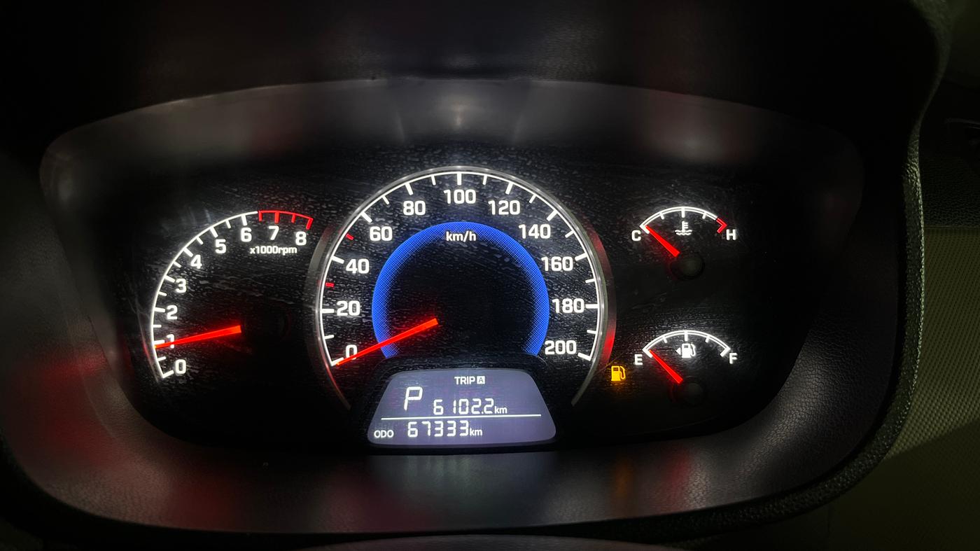 2017 Hyundai Grand i10 SPORTZ (O) AT 1.2 KAPPA VTVT, Petrol, Automatic, 67,332 km, Odometer Image