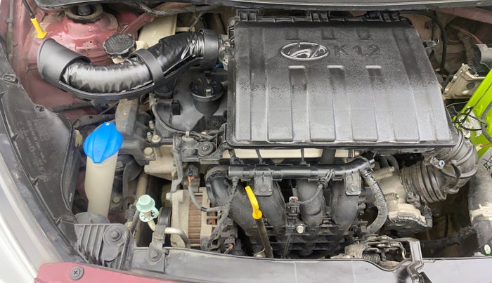 2017 Hyundai Xcent E+, Petrol, Manual, 1,03,048 km, Engine View - Left