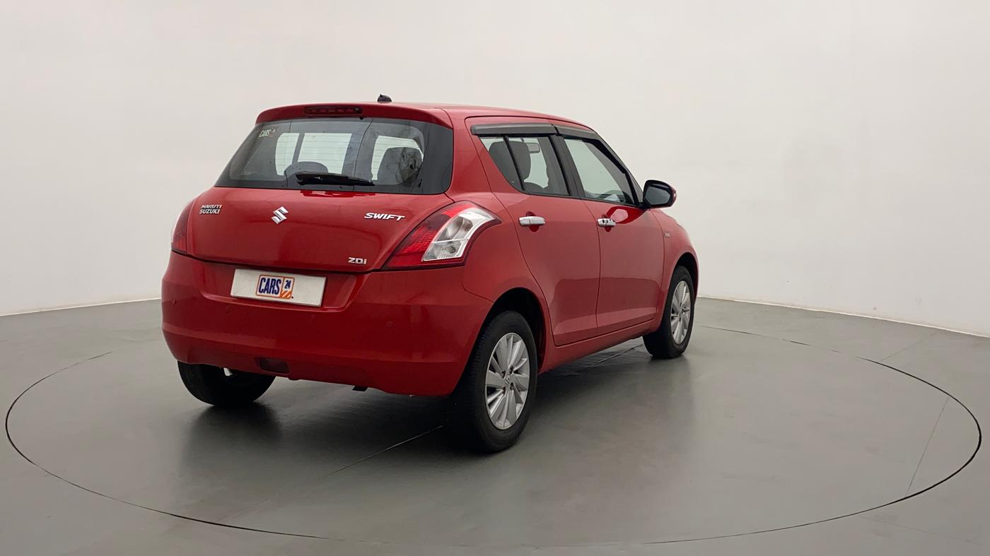 2015 Maruti Swift ZDI, Diesel, Manual, 56,308 km, Right Back Diagonal