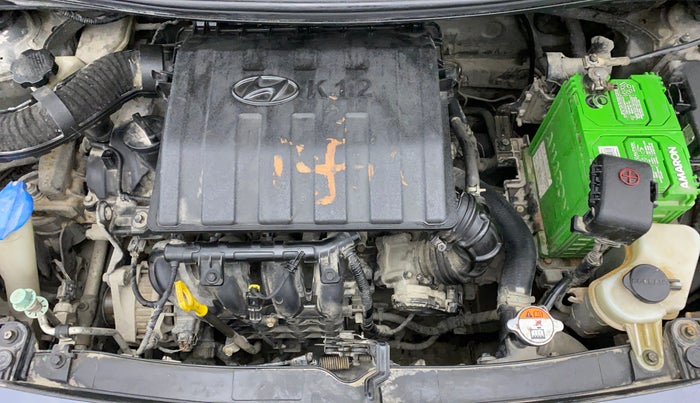 2015 Hyundai Grand i10 ASTA 1.2 KAPPA VTVT, Petrol, Manual, 70,932 km, Engine View
