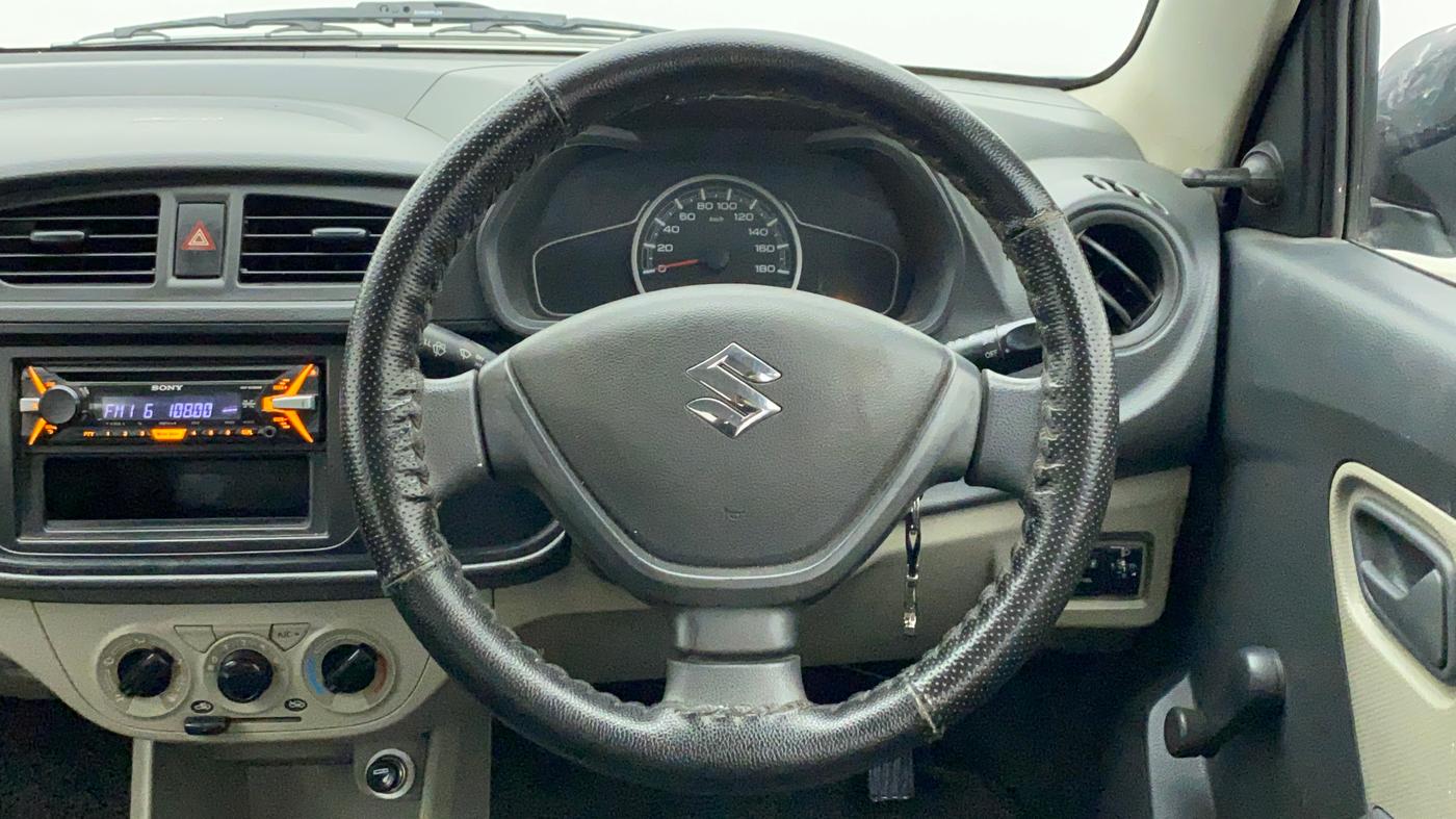2015 Maruti Alto K10 LXI CNG, CNG, Manual, 47,689 km, Steering Wheel Close Up