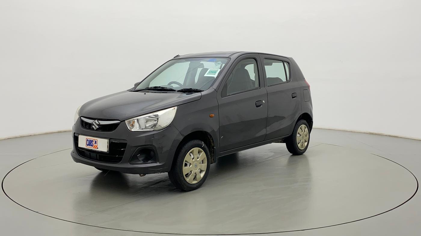 2015 Maruti Alto K10 LXI CNG, CNG, Manual, 47,689 km, Left Front Diagonal