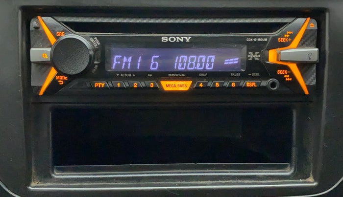 2015 Maruti Alto K10 LXI CNG, CNG, Manual, 47,689 km, Infotainment System