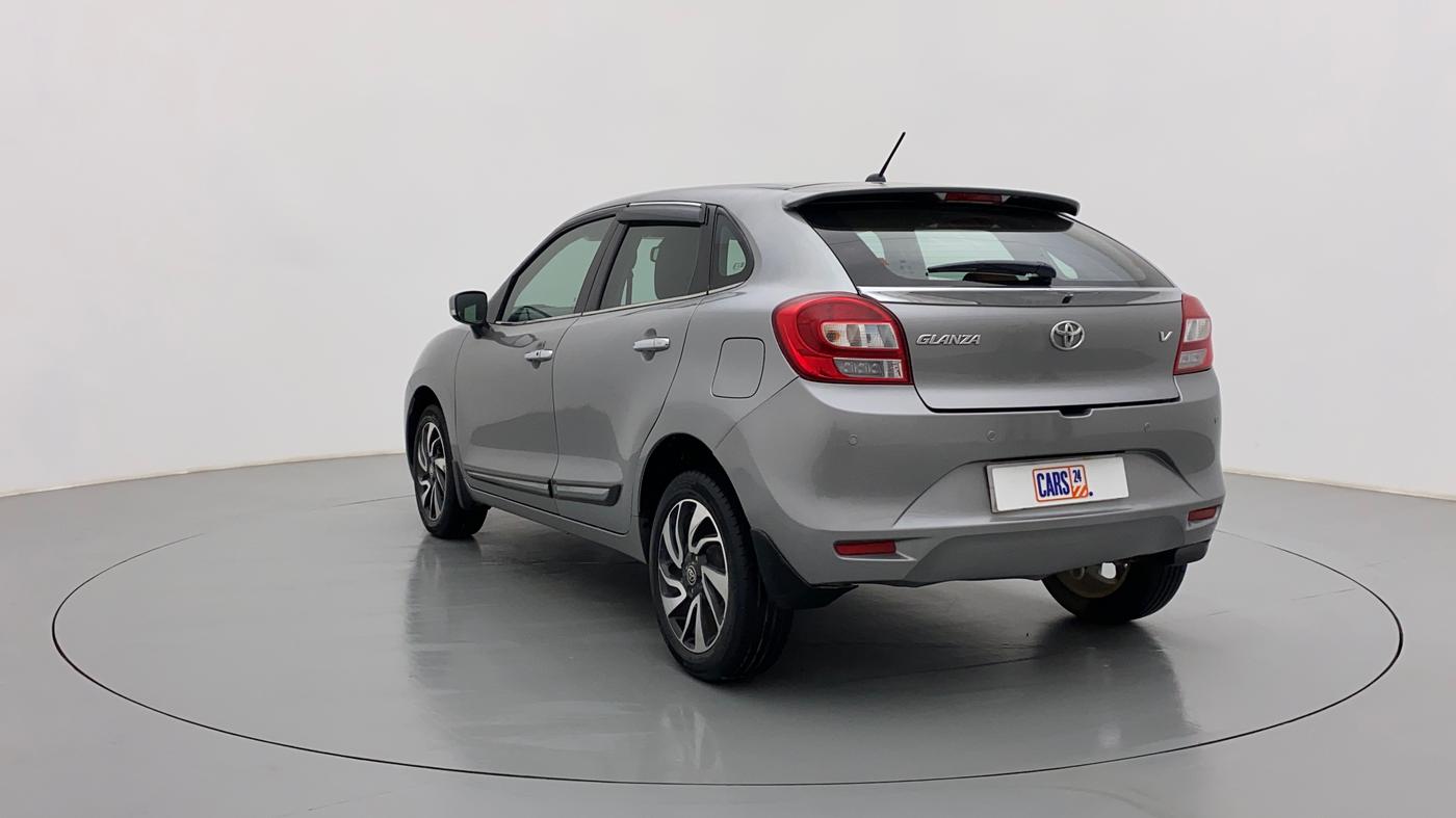 2020 Toyota Glanza V CVT, Petrol, Automatic, 39,377 km, Left Back Diagonal