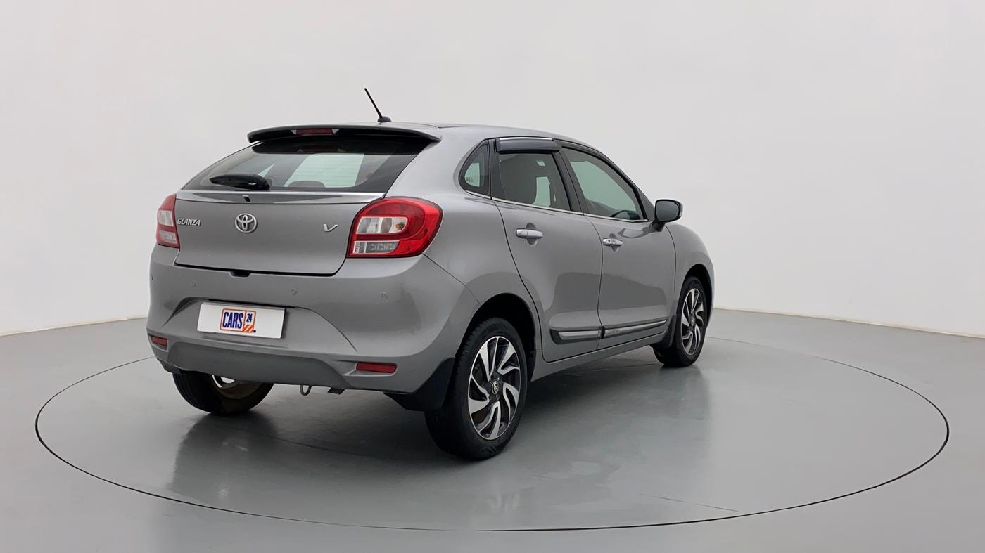 2020 Toyota Glanza V CVT, Petrol, Automatic, 39,377 km, Right Back Diagonal
