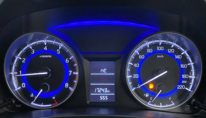 2019 Maruti Baleno DELTA PETROL 1.2, Petrol, Manual, 17,266 km, Odometer Image