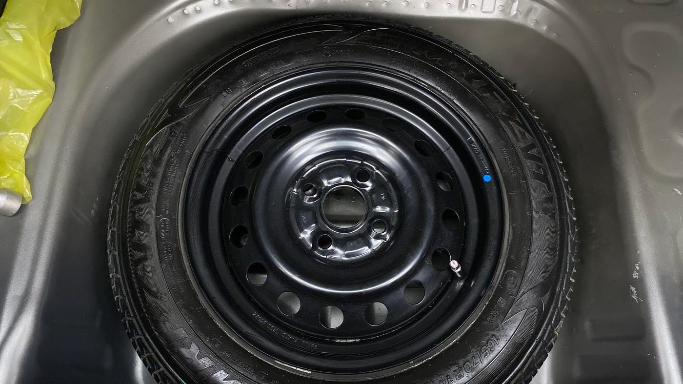 2020 Maruti New Wagon-R VXI 1.0, Petrol, Manual, 16,258 km, Spare Tyre