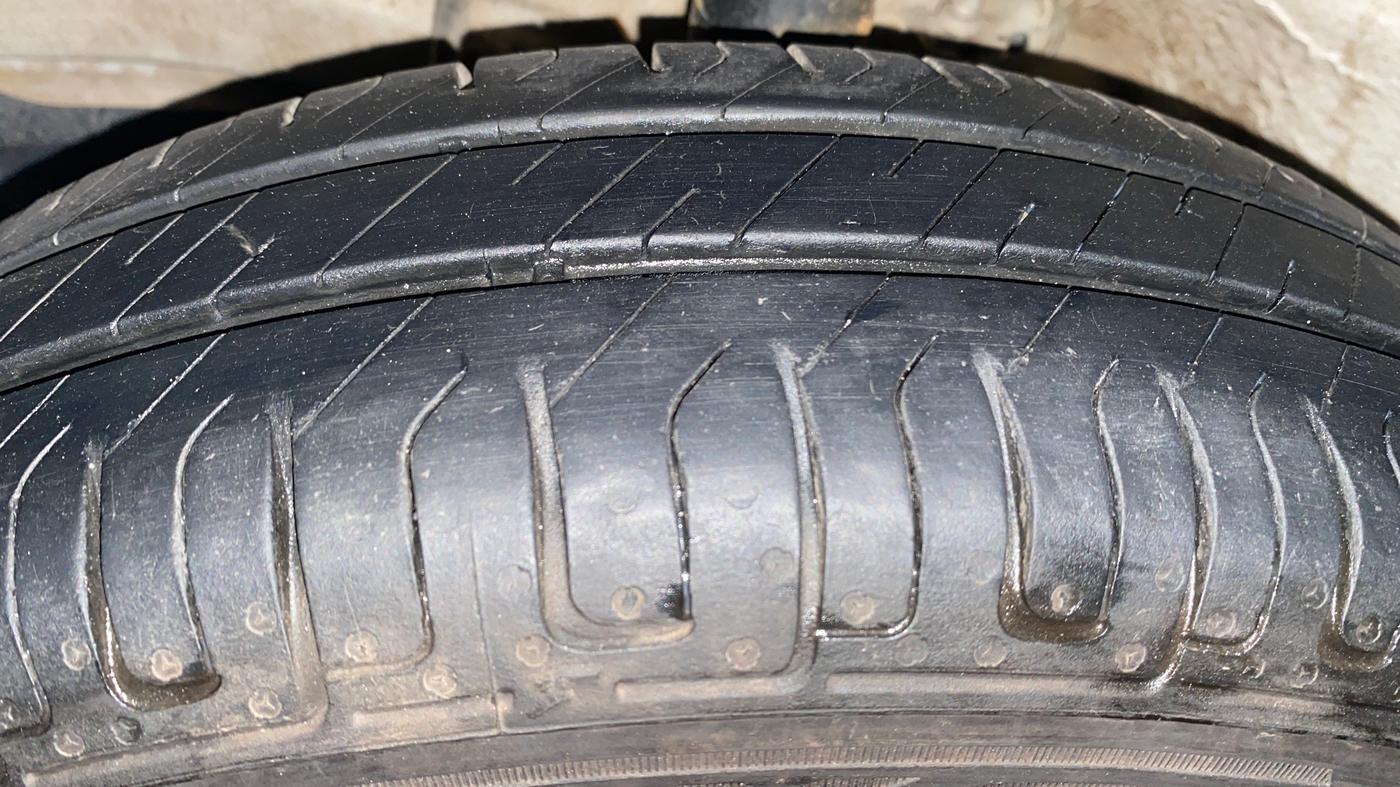 2023 Maruti Alto K10 VXI, Petrol, Manual, 74,636 km, Left Front Tyre Tread
