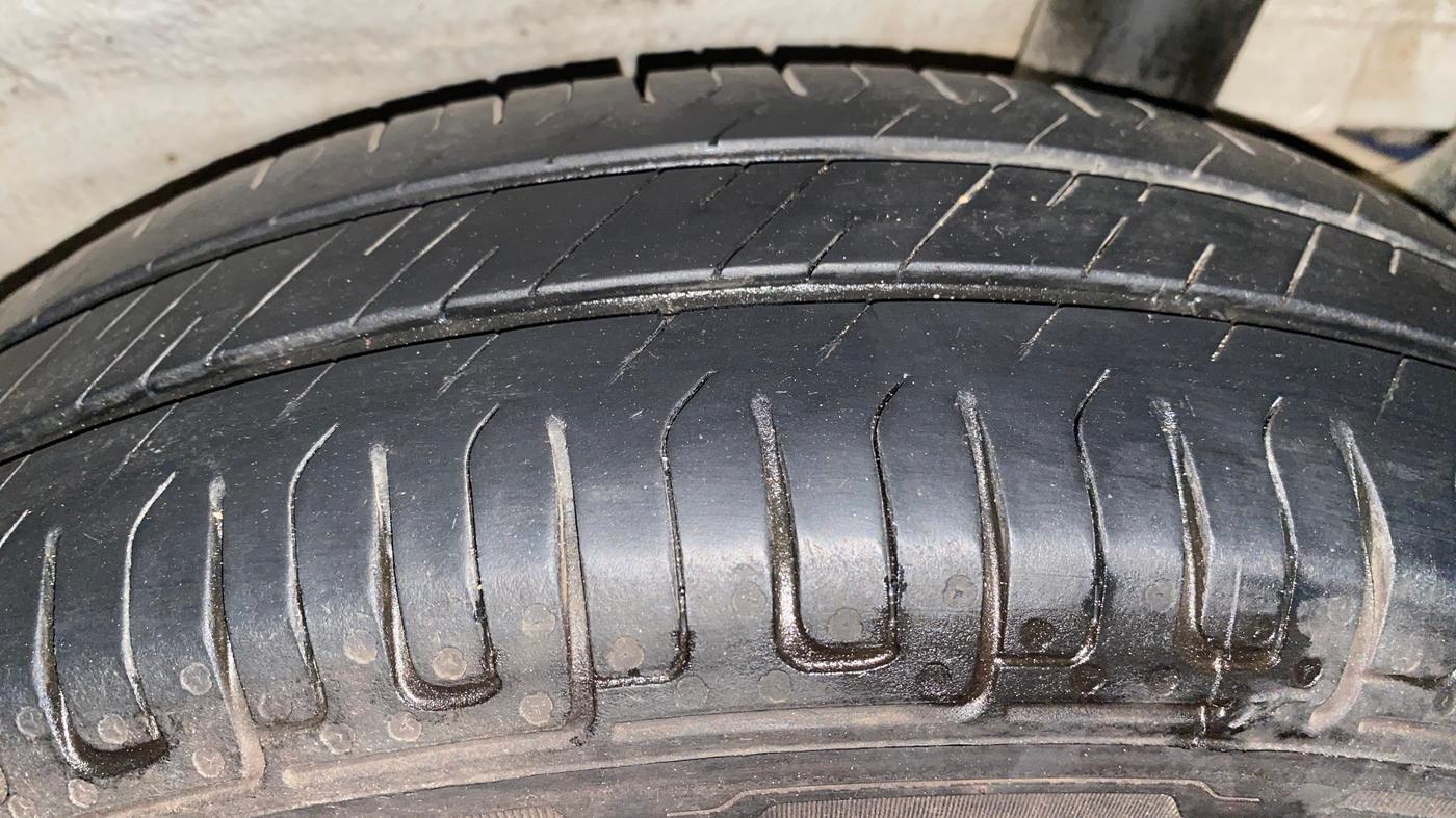 2023 Maruti Alto K10 VXI, Petrol, Manual, 74,636 km, Left Rear Tyre Tread