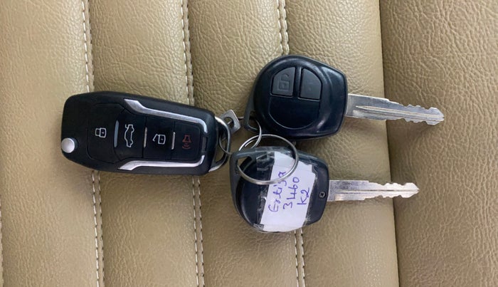 2015 Maruti Ertiga ZXI, Petrol, Manual, 65,078 km, Key Close Up