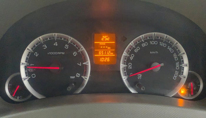 2015 Maruti Ertiga ZXI, Petrol, Manual, 65,078 km, Odometer Image