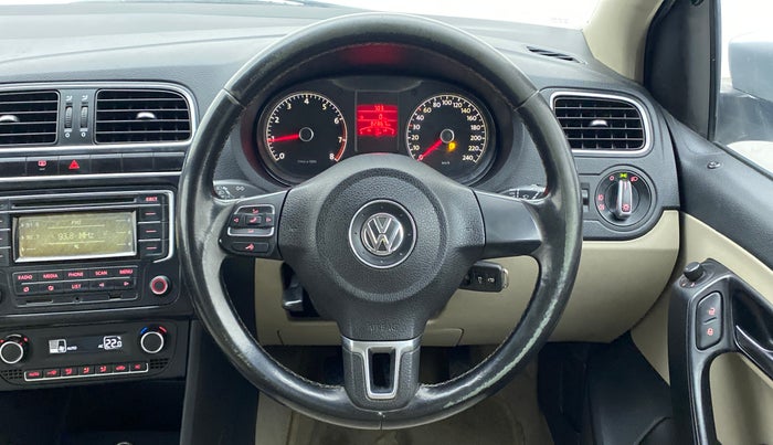 2013 Volkswagen Polo HIGHLINE1.2L PETROL, Petrol, Manual, 83,063 km, Steering Wheel Close Up