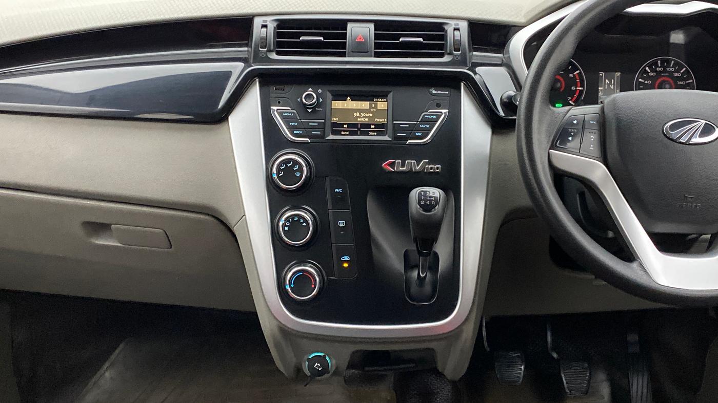 2016 Mahindra Kuv100 K8 D 6 STR, Diesel, Manual, 52,369 km, Air Conditioner
