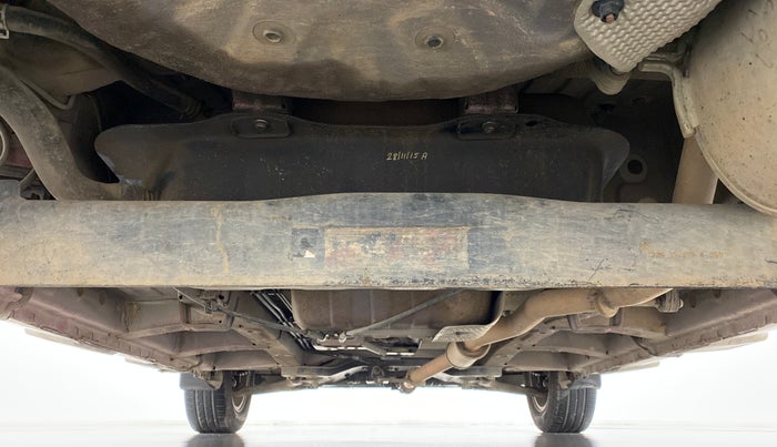 2016 Mahindra Kuv100 K8 D 6 STR, Diesel, Manual, 52,369 km, Rear Underbody