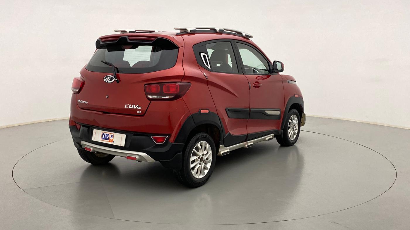 2016 Mahindra Kuv100 K8 D 6 STR, Diesel, Manual, 52,369 km, Right Back Diagonal