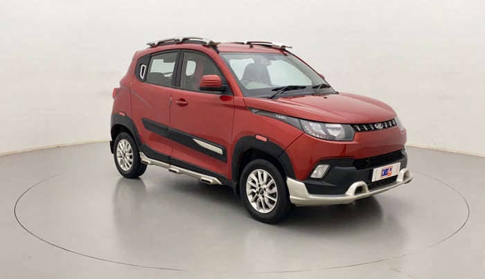 2016 Mahindra Kuv100 K8 D 6 STR, Diesel, Manual, 52,369 km, Right Front Diagonal