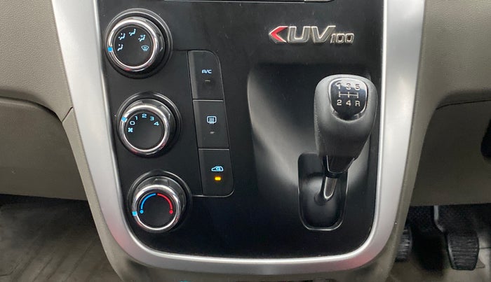 2016 Mahindra Kuv100 K8 D 6 STR, Diesel, Manual, 52,369 km, Gear Lever