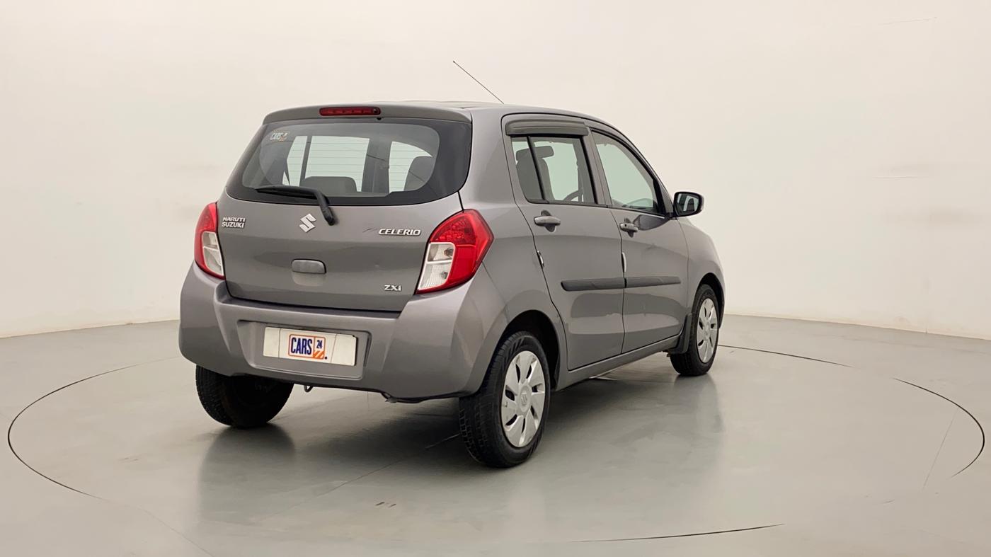 2015 Maruti Celerio ZXI, Petrol, Manual, 95,115 km, Right Back Diagonal