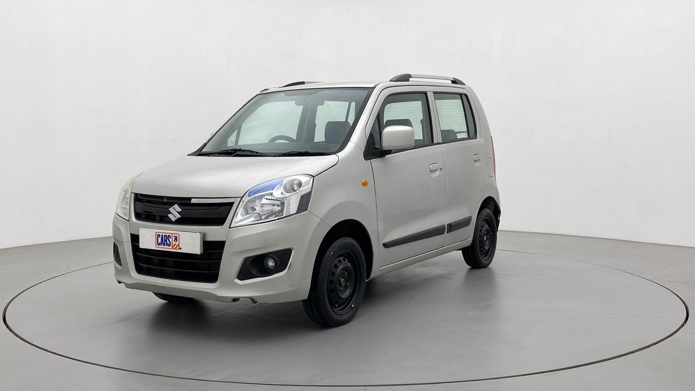 2018 Maruti Wagon R 1.0 VXI AMT, Petrol, Automatic, 72,937 km, Left Front Diagonal