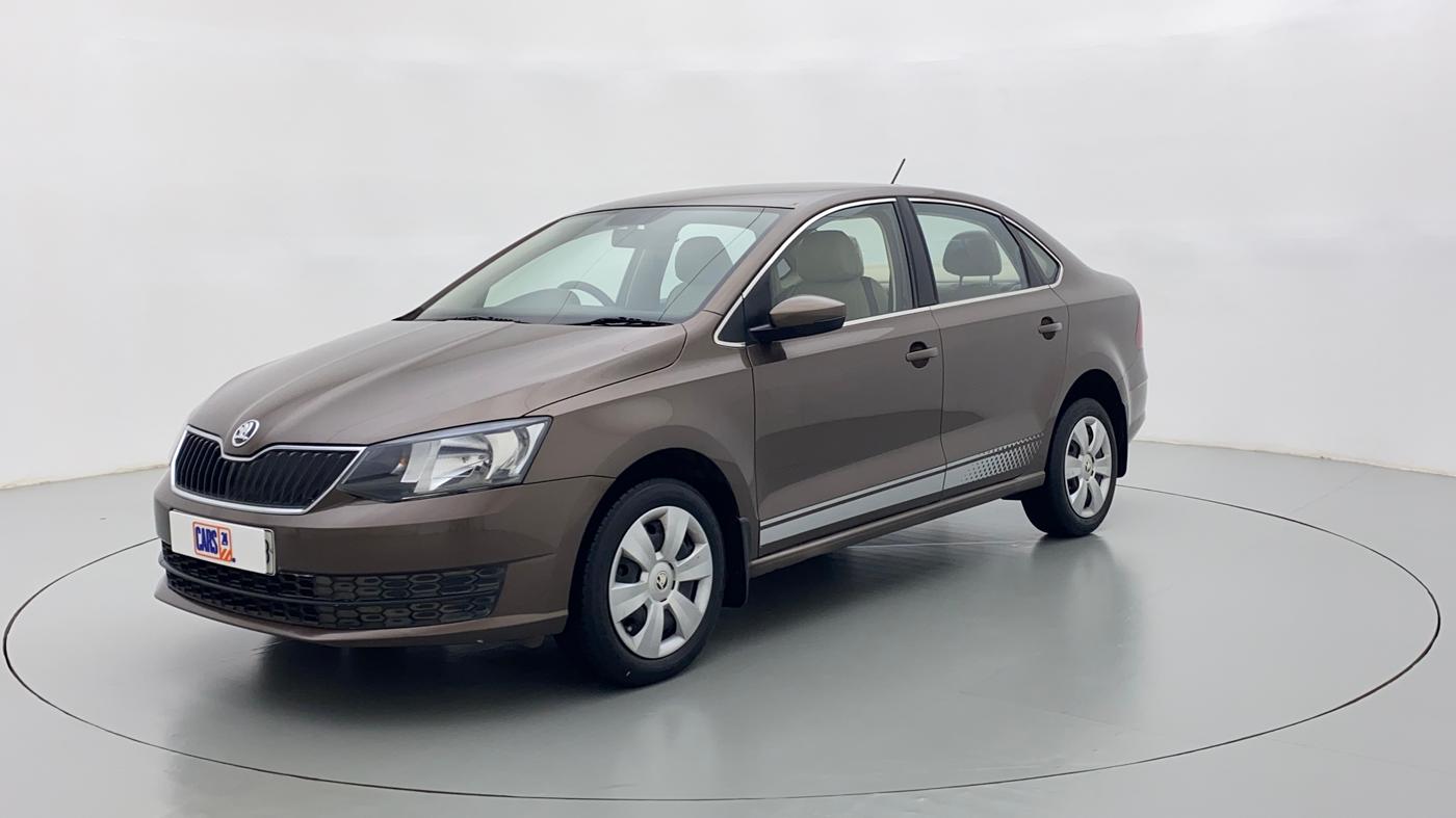 2020 Skoda Rapid ACTIVE 1.0 TSI, Petrol, Manual, 47,412 km, Left Front Diagonal