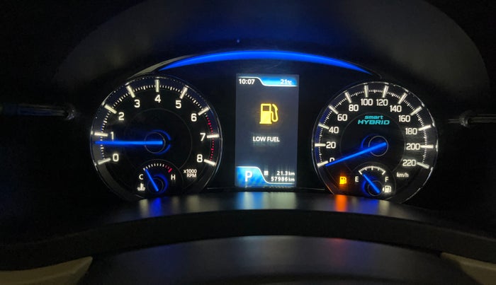 2022 Maruti Ciaz ZETA AT 1.5  SHVS PETROL, Petrol, Automatic, 57,975 km, Odometer Image